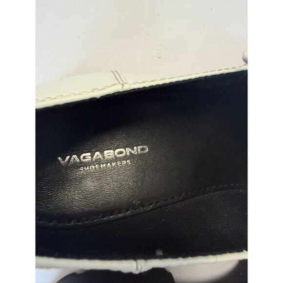 Vagabond Cosmo 2.0 Chunky Kiltie Platform Loafers Women's Size 8 White Leather - Picture 8 of 13